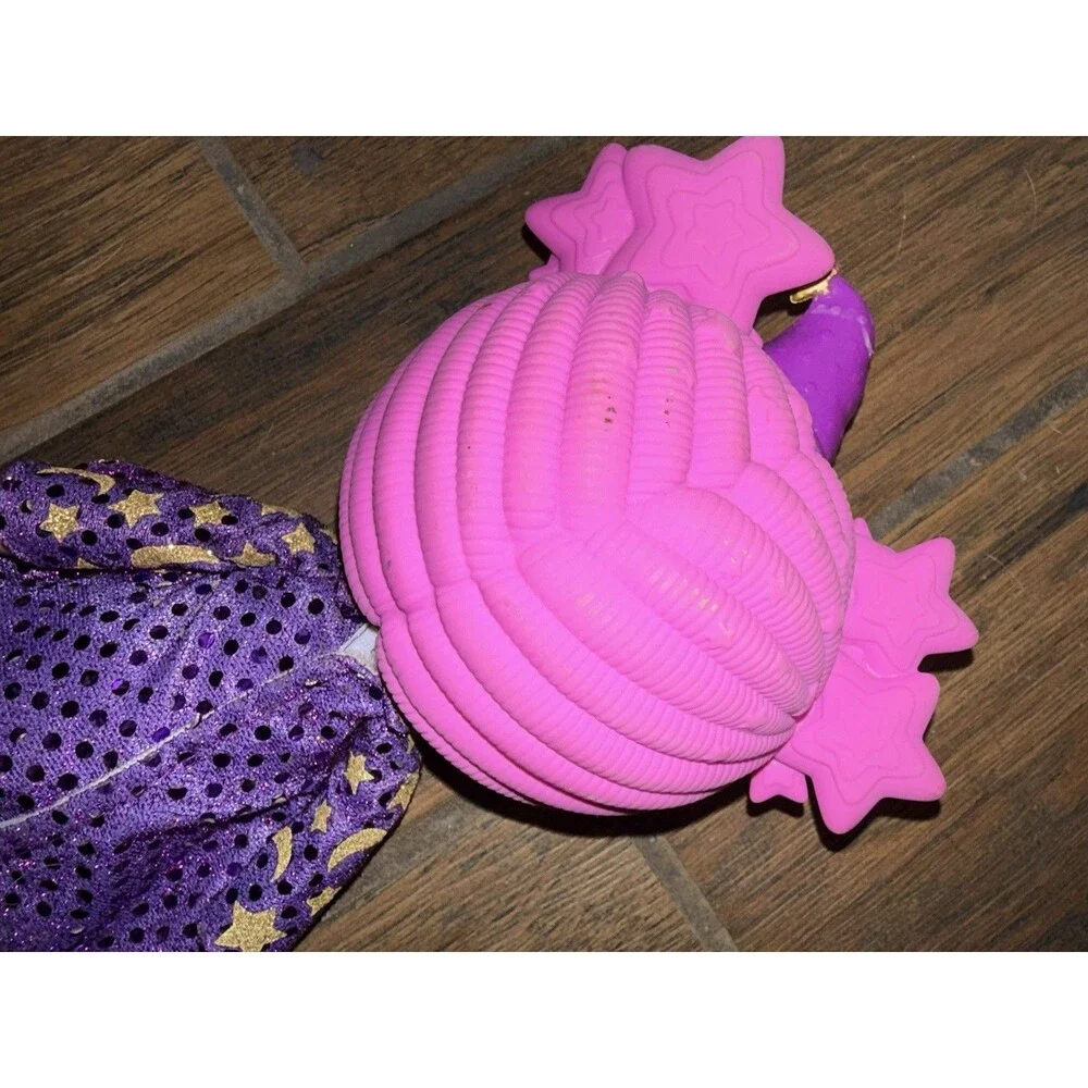 Lalaloopsy Star Magic Spells Doll Wizard Full Size 12” Pink Hair Shoes Purple